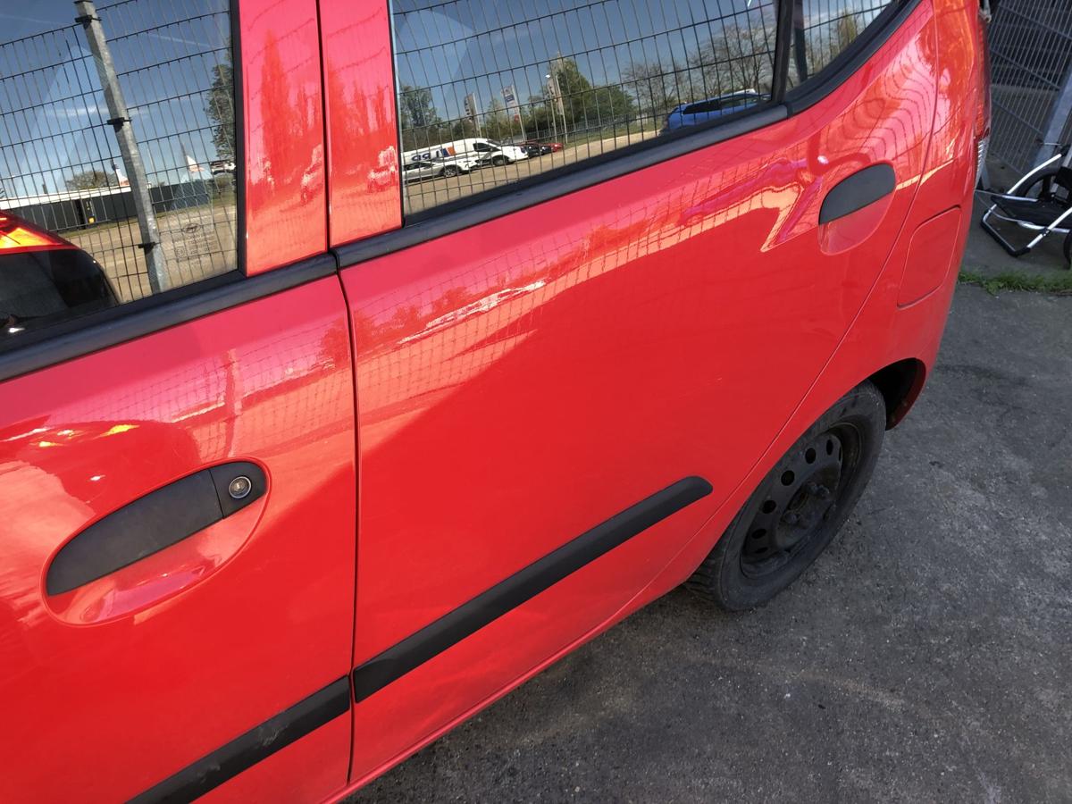 Hyundai i10 PA T&uuml;r hinten links Fondt&uuml;r im Rohbau H4 Electric Red