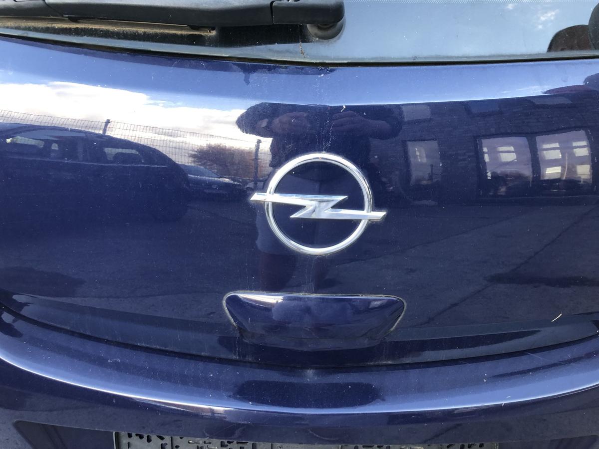 Opel Corsa D Heckklappe Kofferklappe mit Heckscheibe 3 türer Z20Z Royalblau