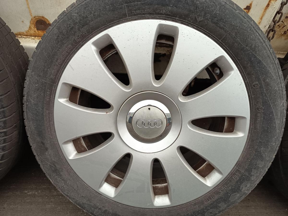 Audi A4 B7 B6 original Satz Alufelgen 8E0601025AE 7x16 ET42 5x112 OHNE Reifen