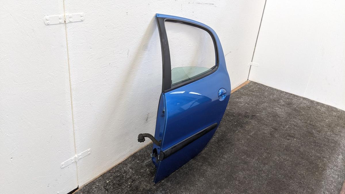 Tür hinten links Fondtür KMF blau Recife Peugeot 206 Modell 03 bis 05