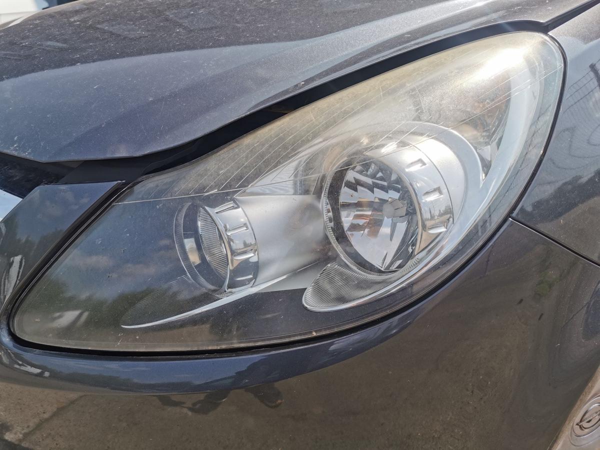 Opel Corsa D Scheinwerfer Hauptscheinwerfer Frontscheinwerfer vorn links Halogen