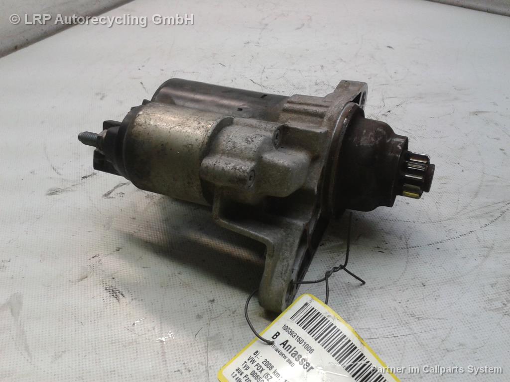 VW Fox 5Z Anlasser Starter 02T911023G 0001120400 BOSCH BJ2008