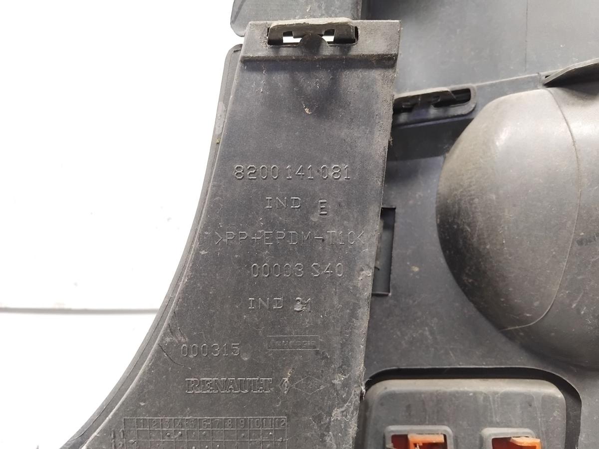 Renault Grand Scenic 2 JM Sto&szlig;f&auml;nger Sto&szlig;stange hinten B66 Graphitschwarz BJ2006