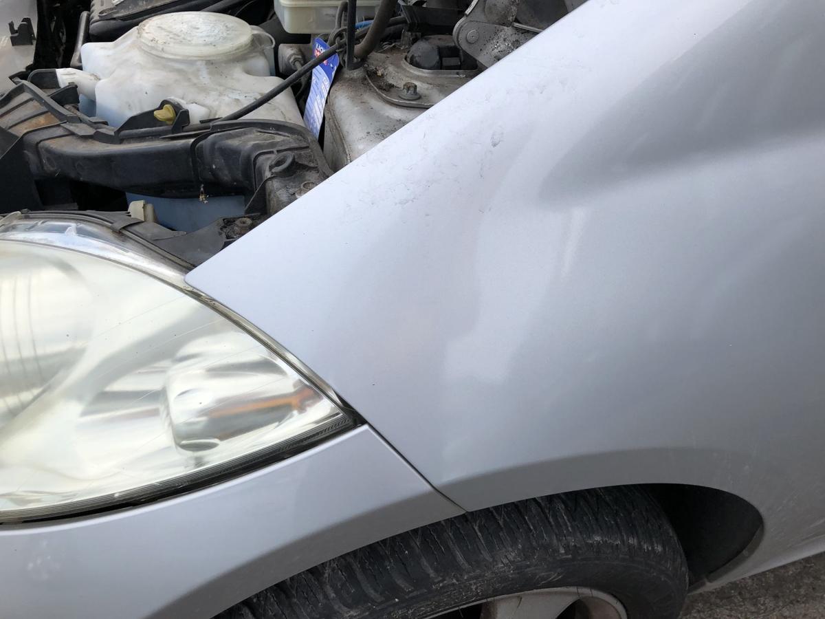 Mercedes A Klasse W169 Kotflügel vorn links Fahrerseite 761 Polarsilber Metallic