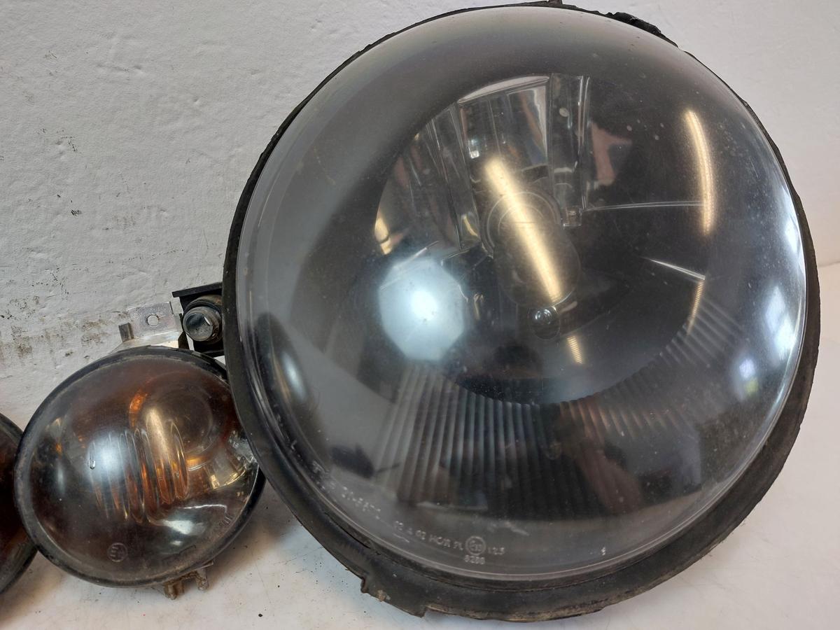 VW Lupo 6X Satz Scheinwerfer links rechts dunkel getönt Blinker getönt Tuning