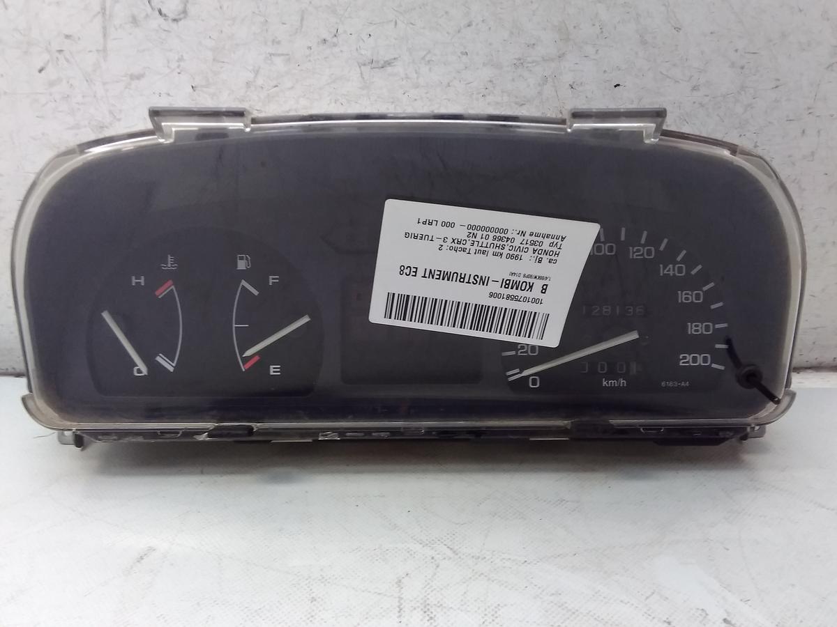 Honda Civic EC9 Tacho Kombiinstrument 78100SH3S000 SAHR114521 BJ1990