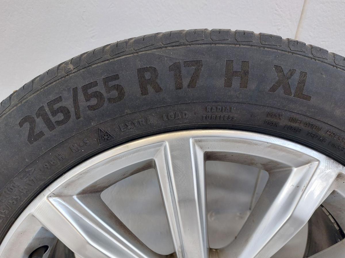 VW Passat B8 Radsatz Alufelgen Felgensatz OEM 7x17 ET40 Komplettradsatz Räder