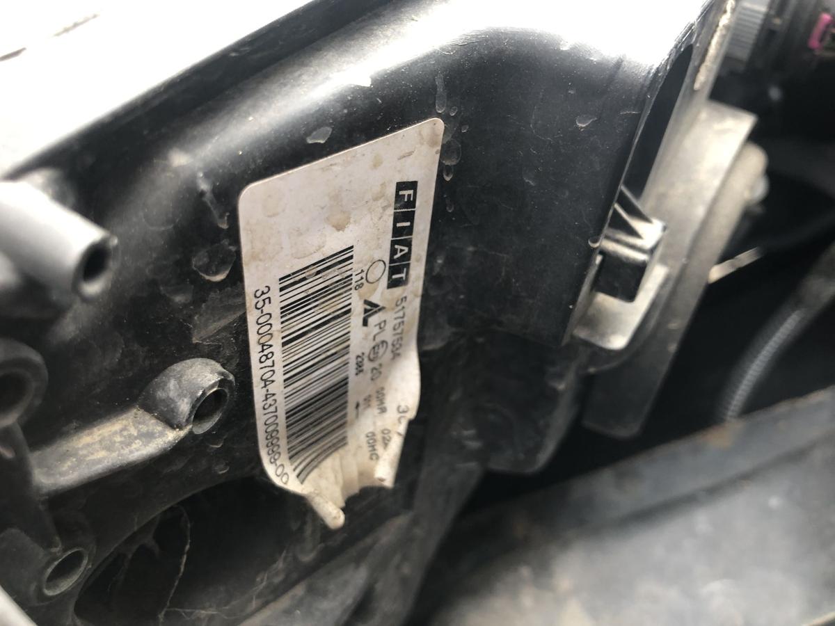 Fiat Bravo 198 Scheinwerfer rechts Hauptscheinwerfer Halogen Tr&uuml;b Blind OEM