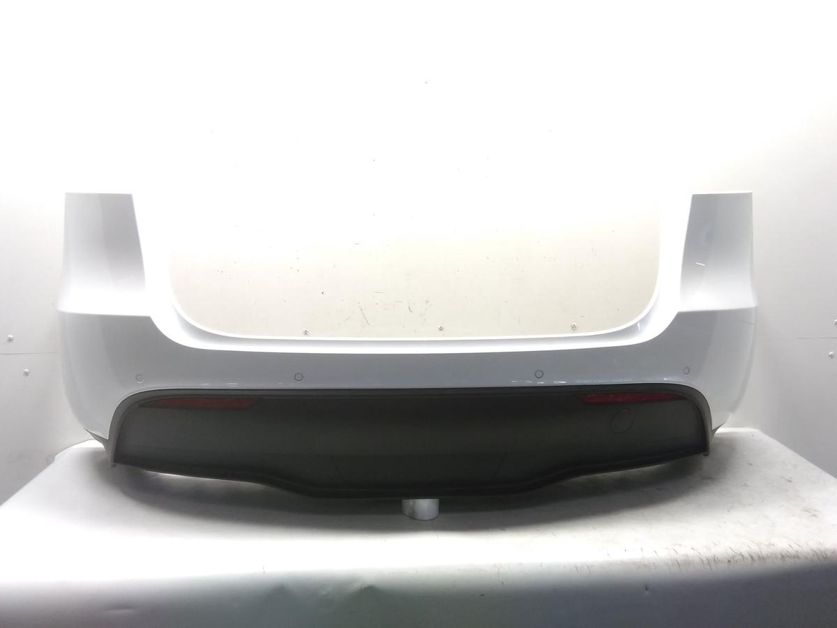 Tesla Model Y original Stoßstange Stossfänger hinten weissmetallic PDC BJ2021