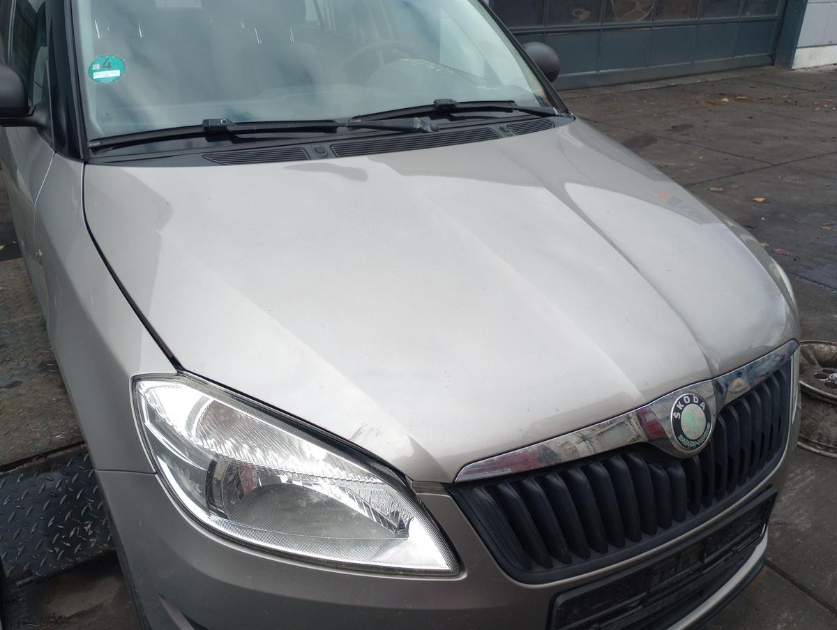Skoda Fabia II 5J Kombi orig Motorhaube F8H Beige Facelift Bj 2010