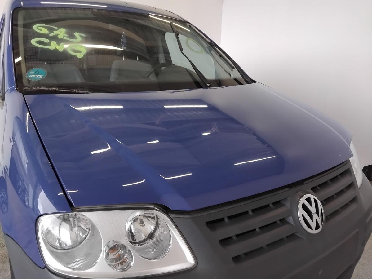 VW Caddy 2K original Motorhaube Deckel vorn LA5C Surfblau BJ2009 Rost