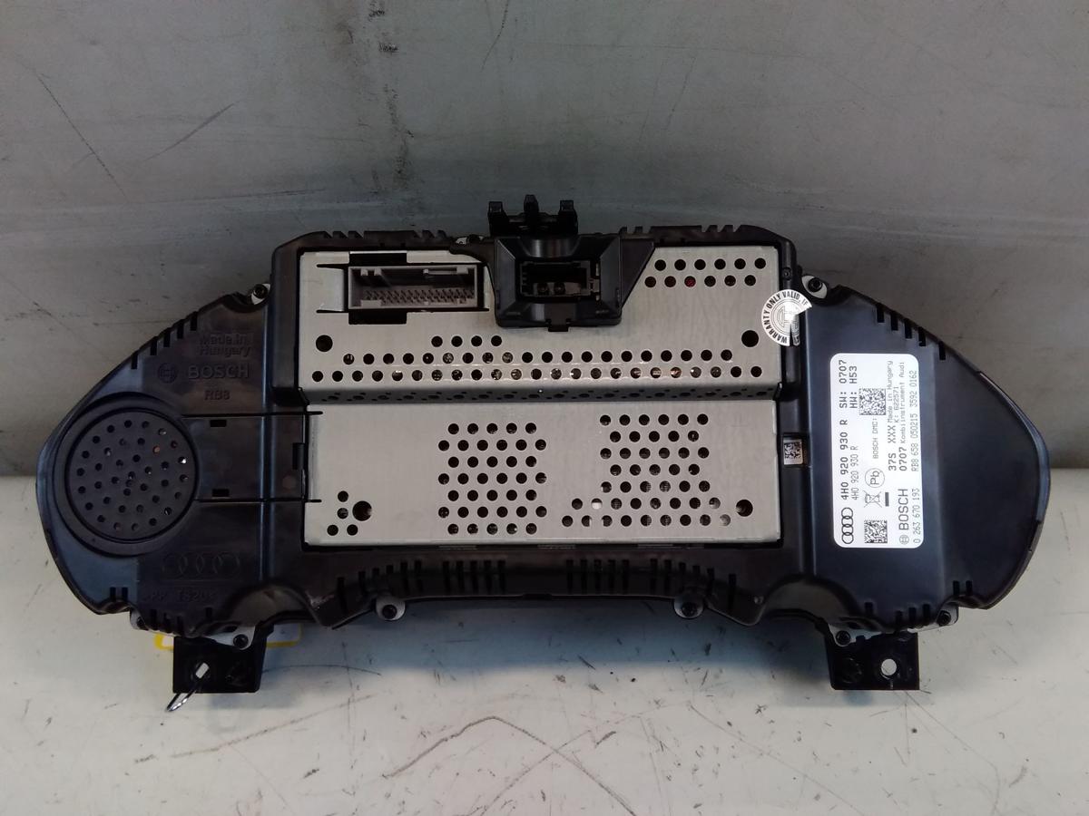 Audi A8 D4 4H orig Kombiinstrument Tacho Armatur 4H0920930R 3.0TDI 190kw BJ2015