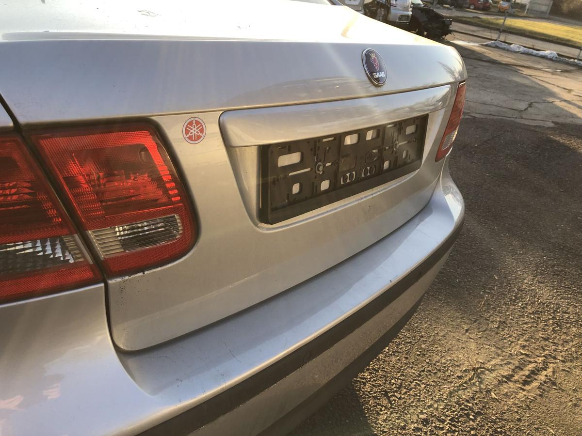 Saab 9-3 Typ YS3F Heckklappe Limo silber Kofferraumklappe Deckel hinten Rohbau