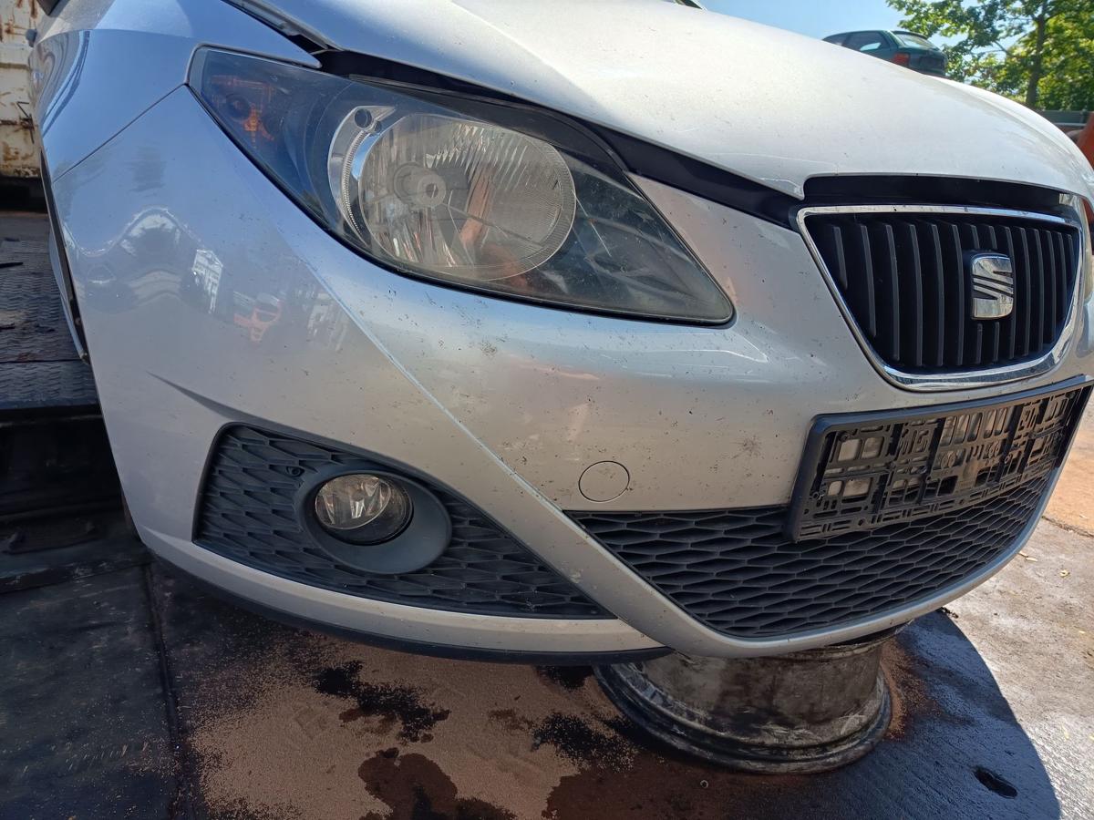 Seat Ibiza 6J original Sto&szlig;stange vorne LS7Y Luna Silber Baujahr 2010