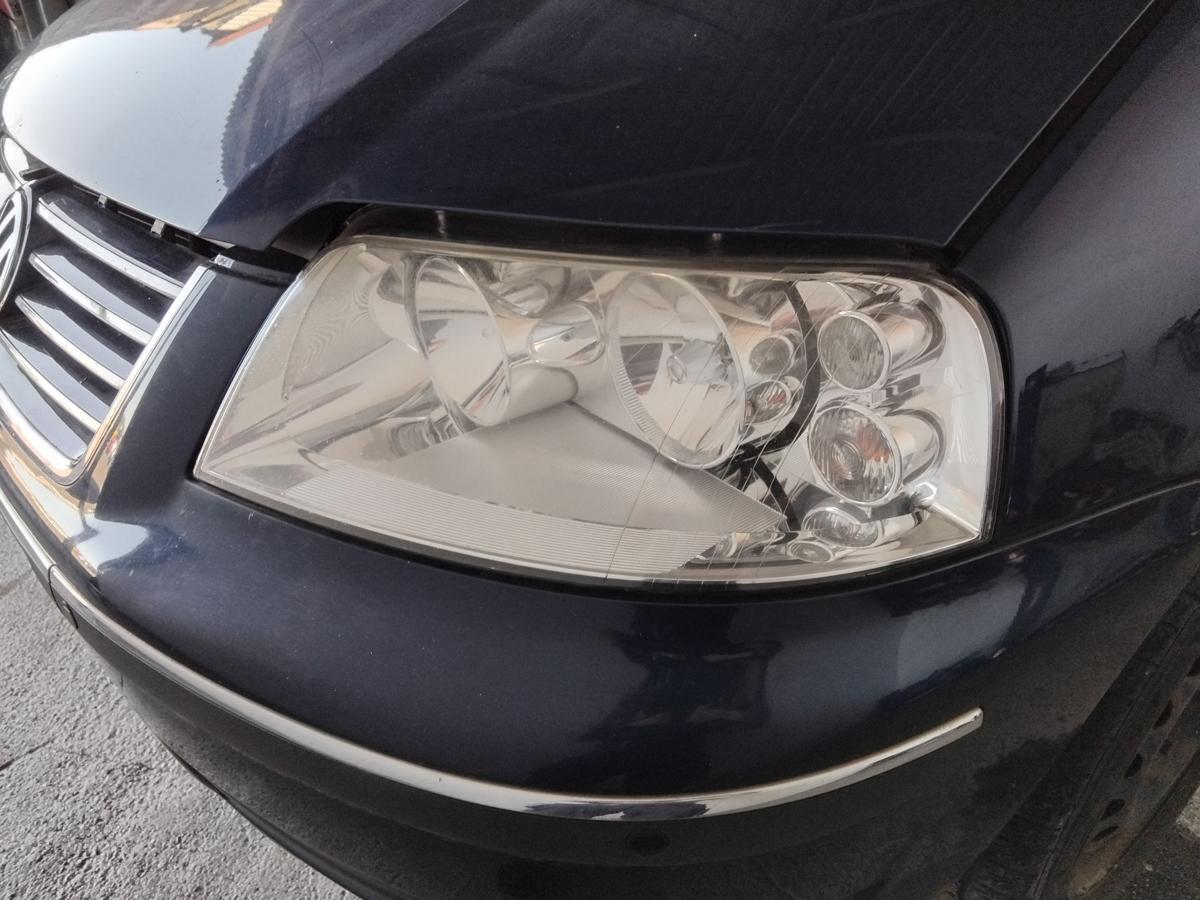 VW Sharan 7M original Scheinwerfer links Halogen mit LWR Facelift BJ2009