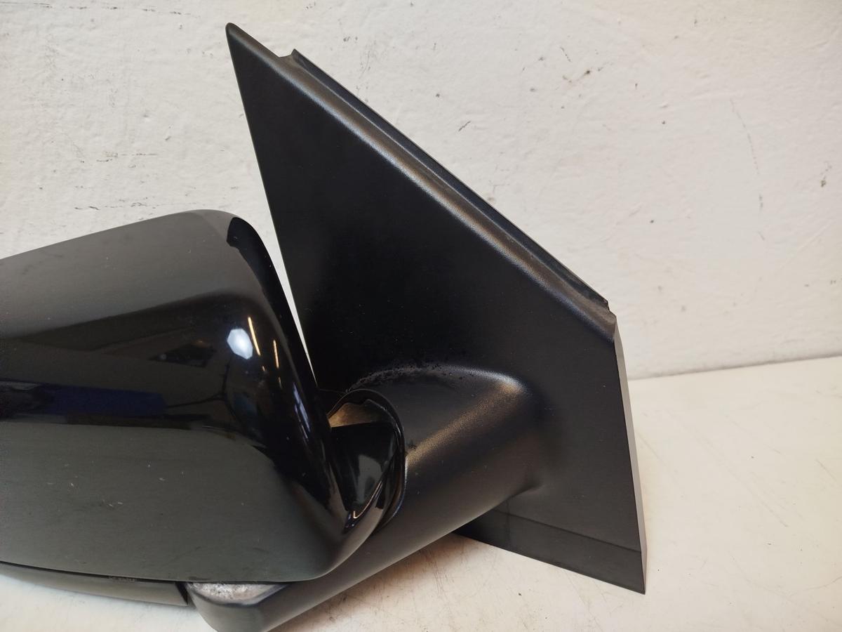 VW Polo 9N1 Aussenspiegel Spiegel R&uuml;ckspiegel rechts man L041 Brilliantschwarz