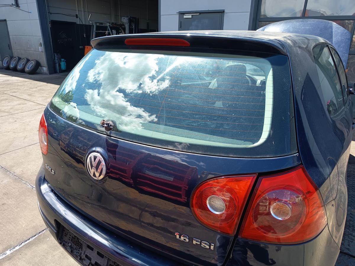 VW Golf V Limo original Heckklappe mit Scheibe Deckel hinten A5G Perlblau Bj2003
