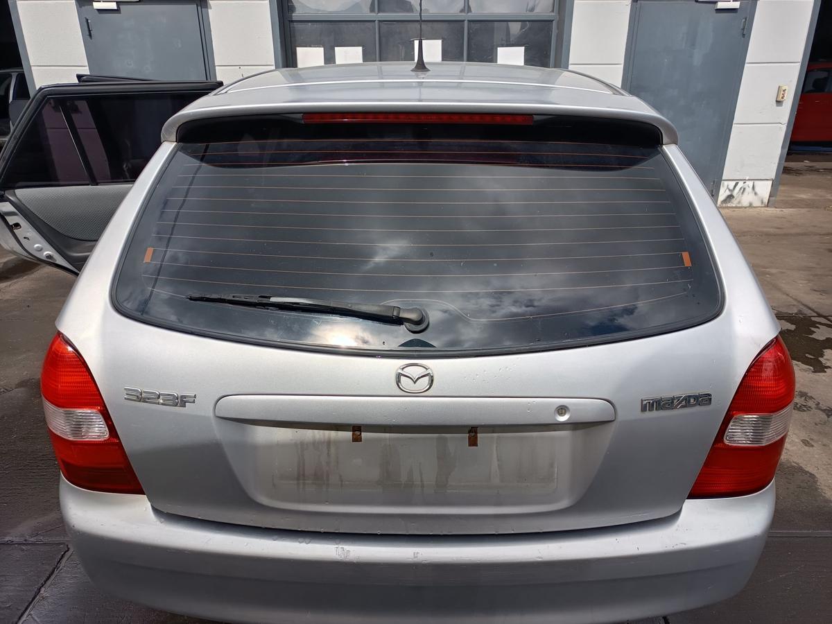 Mazda 323f VI original Heckklappe mit Scheibe 22V Satinsilber Bj 2002