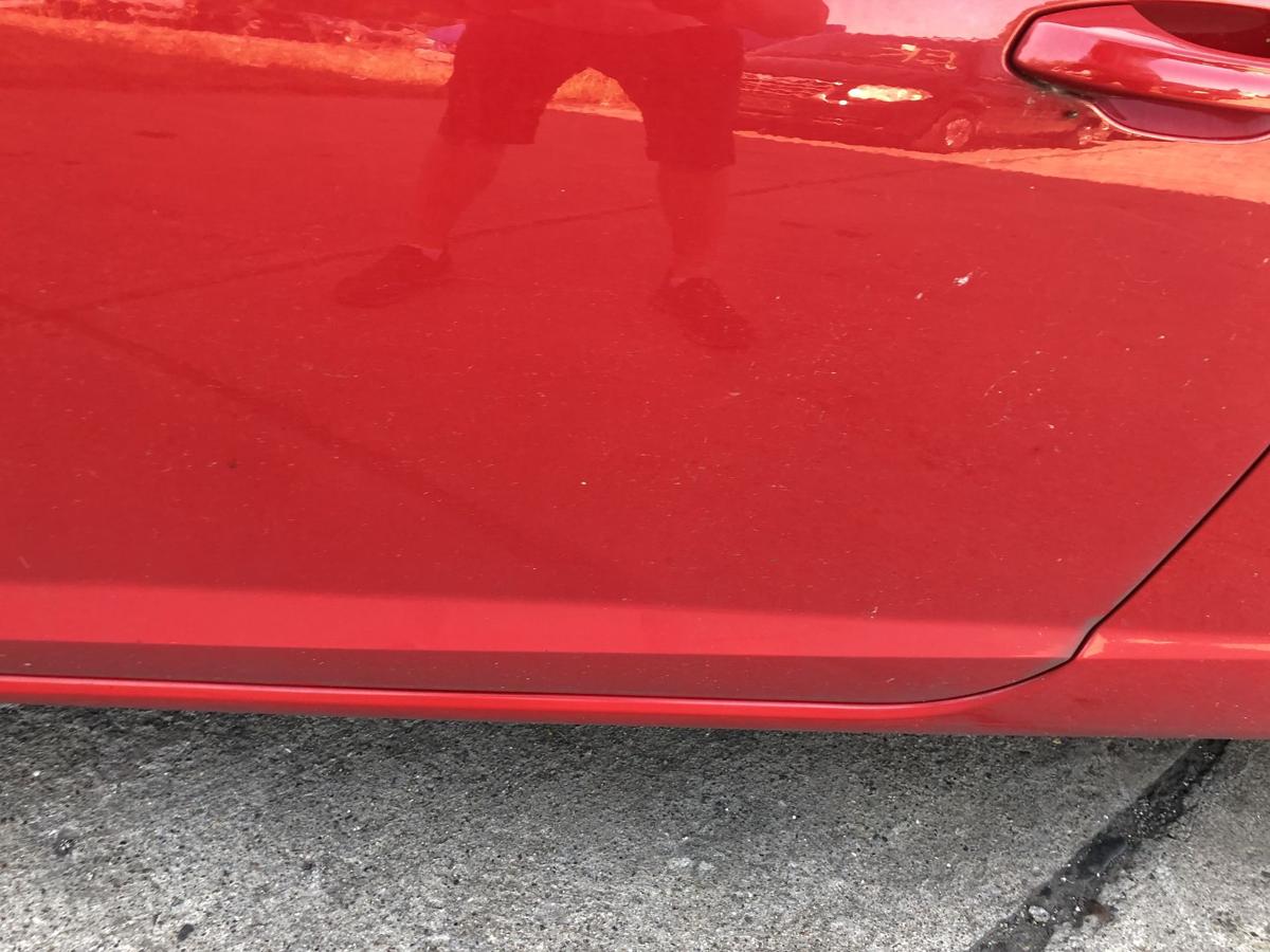 Seat Leon 5F T&uuml;r vorn links Fahrert&uuml;r nur f&uuml;r 3 t&uuml;rer LS3H Emocion Rot