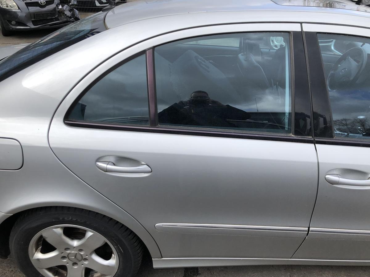 Mercedes E Klasse W211 Limo T&uuml;r hinten rechts Fondt&uuml;r Rohbau 744 Brillantsilber