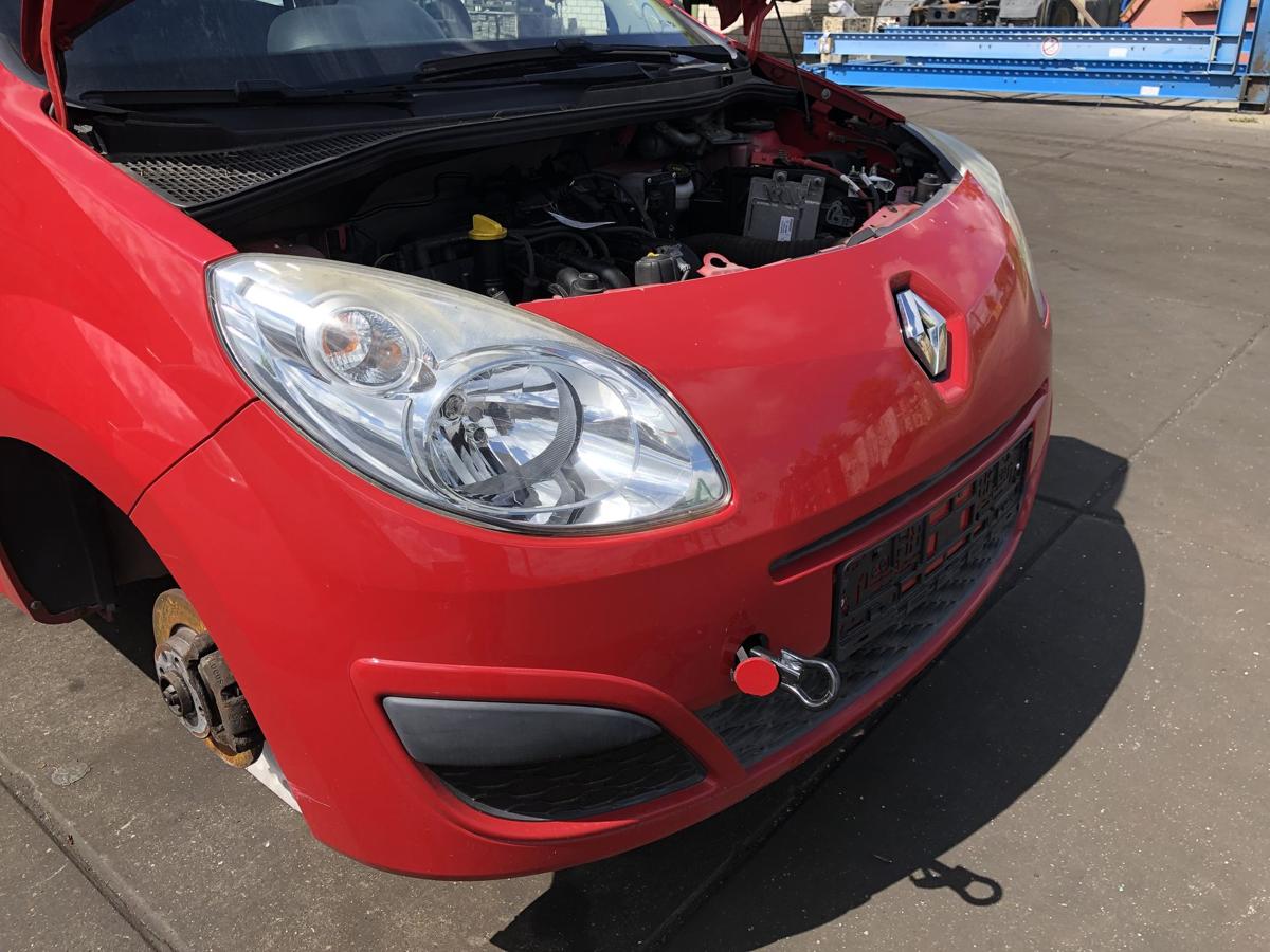 Renault Twingo II original Stoßstange Fänger vorn/Front 727 Spanischrot Bj 2009