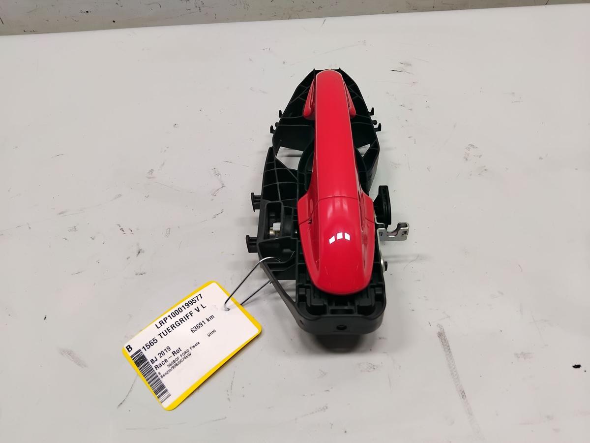 Ford Fiesta HJ HF original T&uuml;rgriff T&uuml;rau&szlig;engriff vorn links racerot Bj.2019