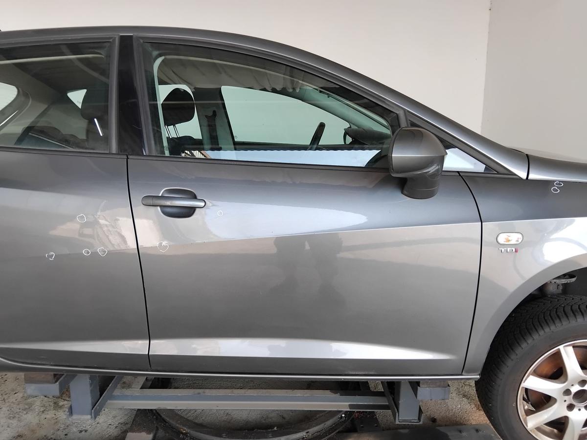 Seat Ibiza IV 6J Tür vorn rechts Beifahrertür 5-Türer LX7R lavagrau BJ2012