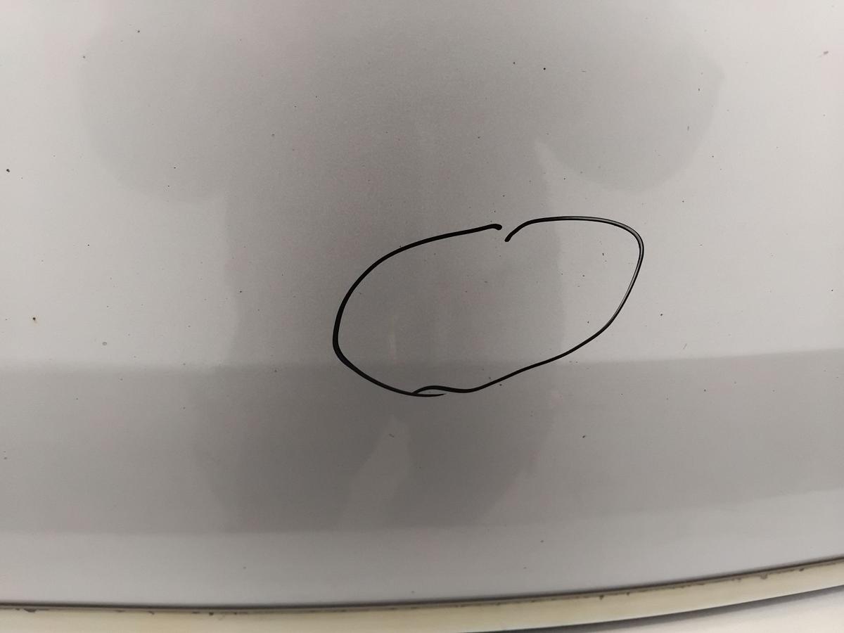 Mitsubishi Colt Z30 Heckklappe 5-T&uuml;rer A50 Haag silber inkl.Heckscheibe BJ2007