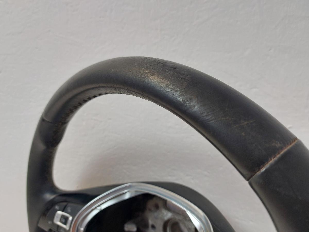 VW Golf 7 VII 5G AU Lederlenkrad Lenkrad 3 Speichen mit Multifunktion OEM
