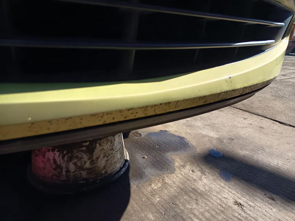 Renault Modus original Sto&szlig;stange vorne TED99 Gr&uuml;n vor Facelift Baujahr 2005