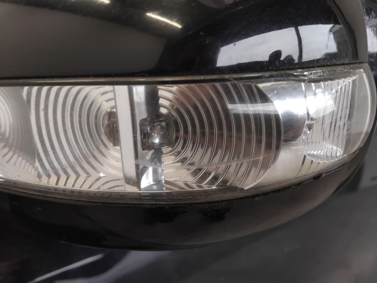 Mercedes E-Klasse 211 orig.Außenspiegel links beheizt abblendbar BJ2004 schwarz uni 040