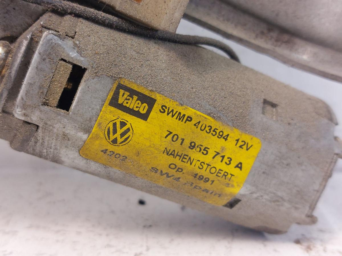VW T4 7D Wischermotor hinten Heckwischermotor mit Gestänge