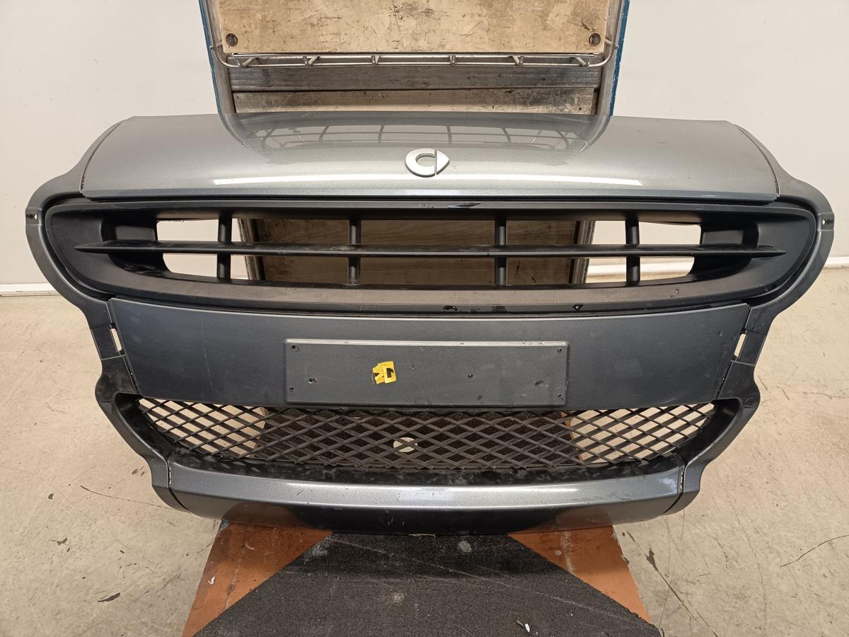 Smart Forfour 454 orig Sto&szlig;stange vorne Mittelteil EAC Bay Grey Metallic Bj 2005