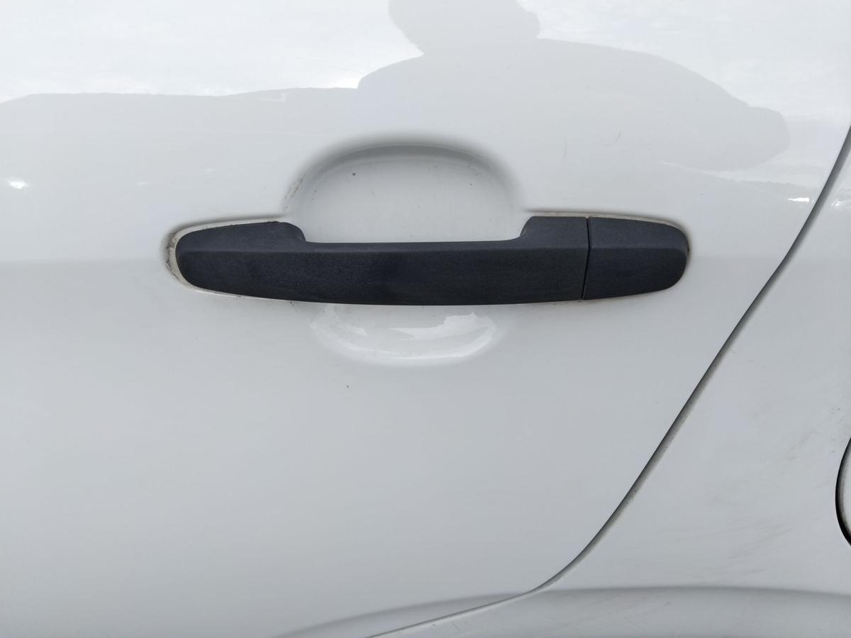Citroen C1 II Tür hinten links weiss KWD Lipizzan White 5-türig BJ2014