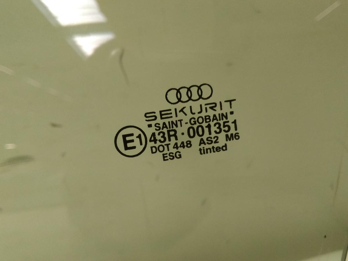 Audi A2 8Z original Türscheibe vorn links grüncol. Bj.2001