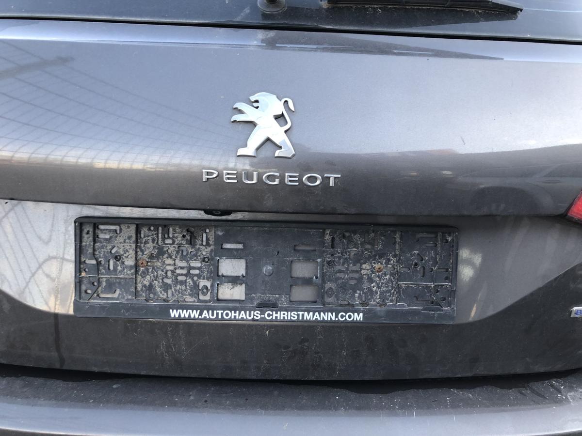 Peugeot 308 SW T9 Heckklappe mit Scheibe Moka grau Kombi Klappe hinten