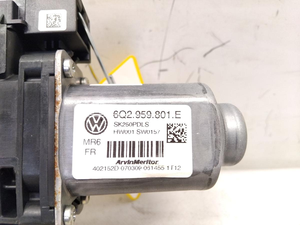 Skoda Fabia 2 5J original Fensterhebermotor vorn rechts 6Q2959801E BJ2009