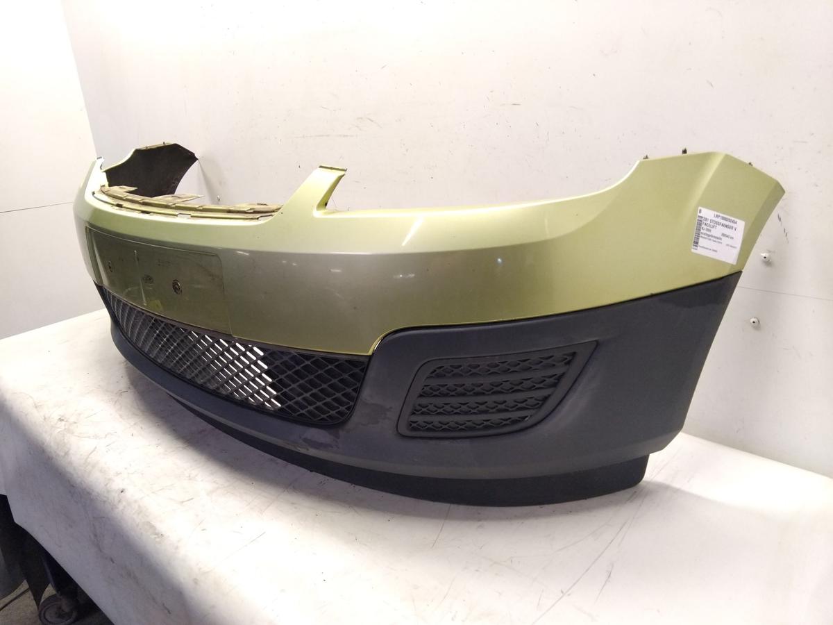 Ford Fiesta JD JH Facelift original Sto&szlig;stange Sto&szlig;f&auml;nger vorn BJ2006 exoticgelbmetallic