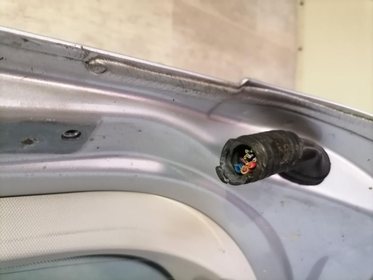 MB B Klasse W245 original Heckklappe mit Heckscheibe 761 Polarsilber Bj.2005