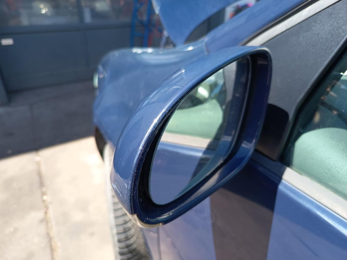 VW Golf V original Aussenspiegel links elektrisch A5G Perlblau Bj 2003