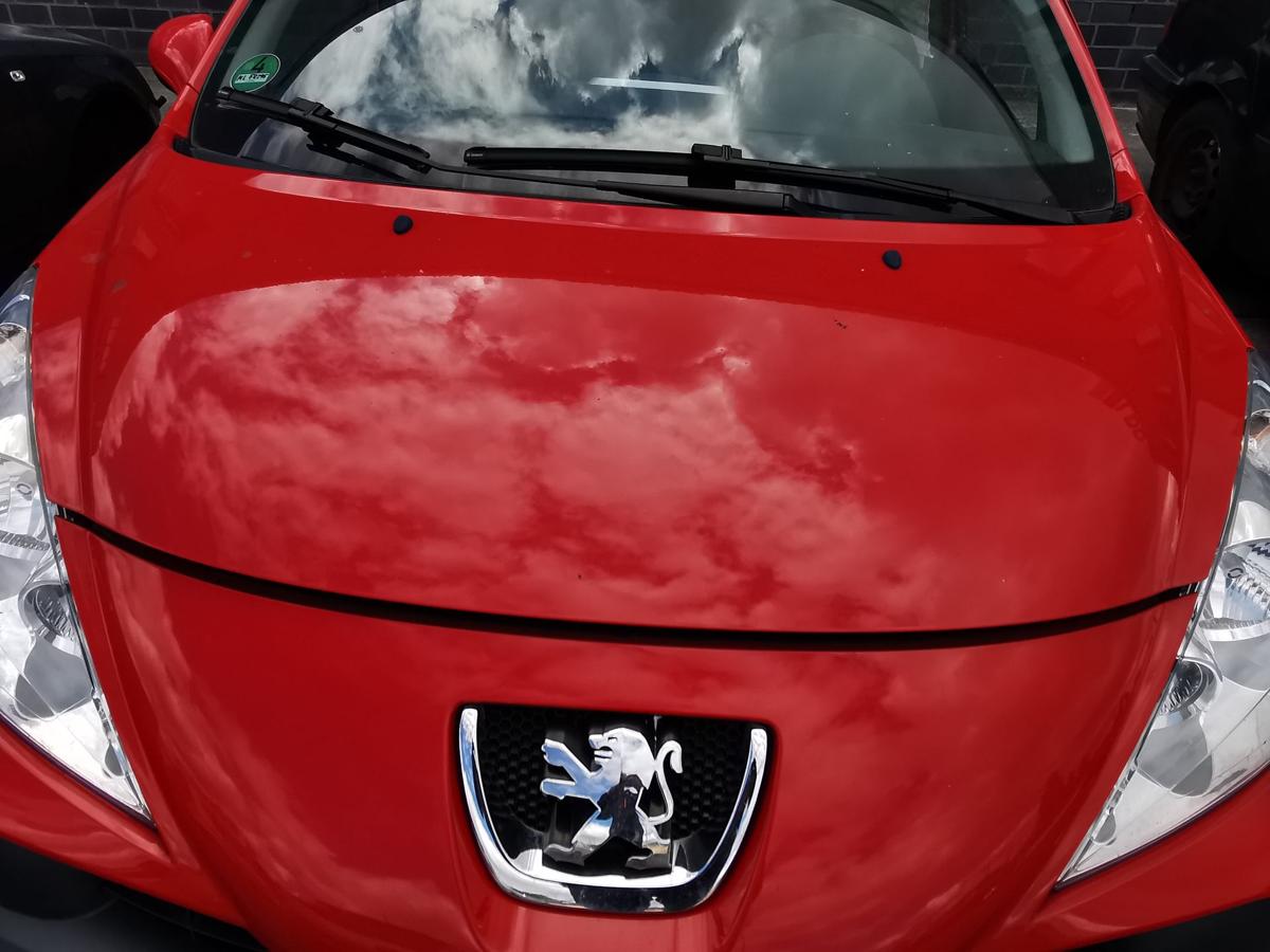 Peugeot 207SW WE Motorhaube Haube Klappe Deckel Bonnet vorn KKN Rouge Aden