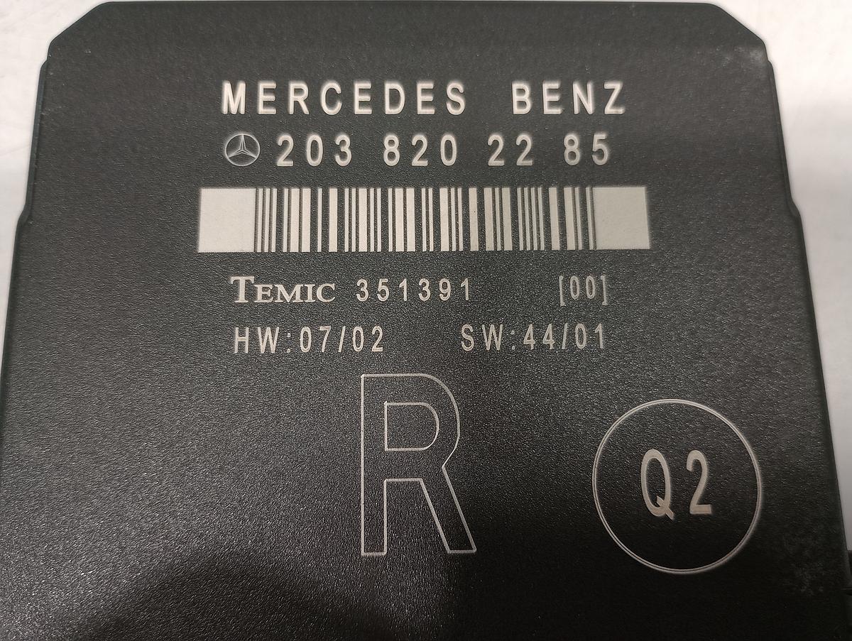 Mercedes Benz S203 orig Türsteuergerät hinten rechts 2038202285 Bj 2003