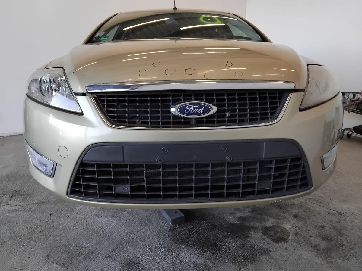 Ford Mondeo 4 BA7 original Sto&szlig;stange Sto&szlig;f&auml;nger vorn mit PDC Grill BJ2007 Champagnermetallic