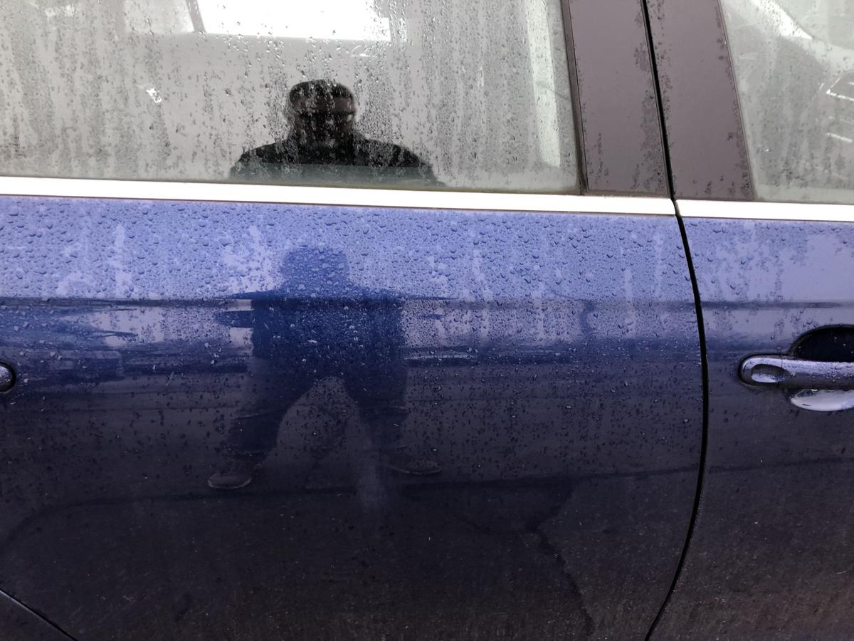 VW Golf 6 VI Variant T&uuml;r hinten rechts Rohbau Autot&uuml;r Fondt&uuml;r blau