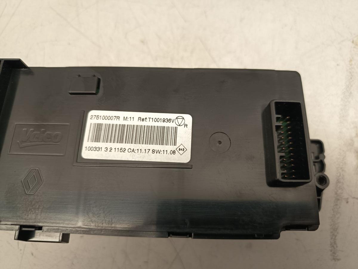 Renault Megane III original Heizungsbet&auml;tigung Klimaautomatik Baujahr 2010