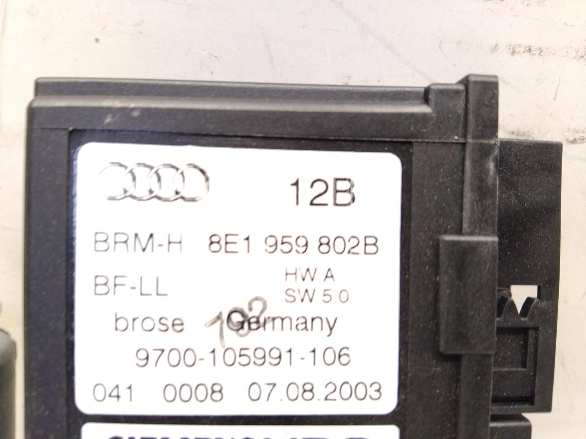 Audi A4 8E B6 original Fensterhebermotor vorn rechts mit T&uuml;rsteuerger&auml;t BJ2003