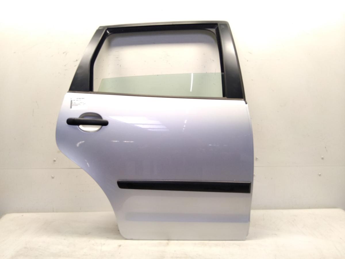 VW Polo 9N3 T&uuml;r hinten rechts reflexsilbermetallic LA7W Bj.2006