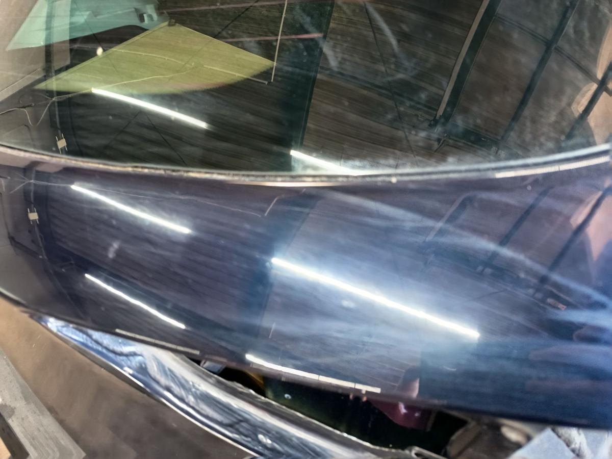 Opel Astra K Schr&auml;gheck orig Heckklappe mit Scheibe Z22X Blau vor Facelift Bj 18