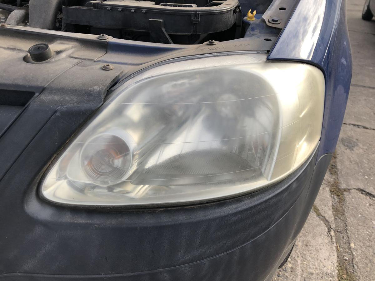 VW Fox 5Z Scheinwerfer links Hauptscheinwerfer Halogen Tr&uuml;b Steckerart pr&uuml;fen