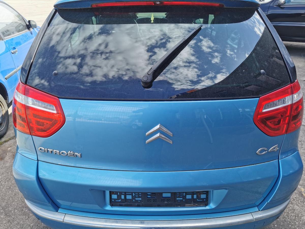 Citroen C4 Picasso U Heckklappe Klappe hinten mit Scheibe KNY Blau Tivoli Rohbau